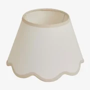 Berner Lampenkap Ø25 Cm & Wit Linnen - Beige Linnen - Sklum