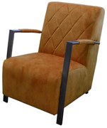 Fauteuil - Isabella - velours Adore cognac 28