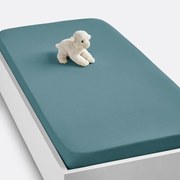 Hoeslaken babybed in effen jersey, Scenario