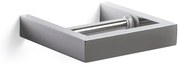 Zack Linea Toiletrolhouder 15X15cm Spiegelglans RVS 40031