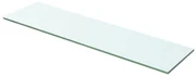 vidaXL Wandschap transparant 60x12 cm glas