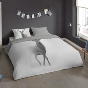 Pure Dekbedovertrek GREY DEER 140x200/220 cm