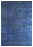 vidaXL Vloerkleed wasbaar opvouwbaar 120x170 cm polyester marineblauw