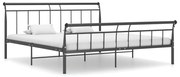 vidaXL Bedframe metaal zwart 200x200 cm