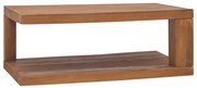 vidaXL Salontafel 90x50x35 cm massief teakhout