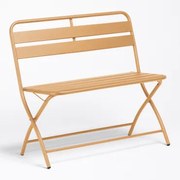 Opvouwbare Tuinbank Janti 90 Cm Mosterd - Sklum