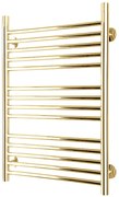 TVS Design Plus handdoekradiator goud gepolijst 199W 76x53cm