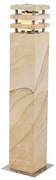 Moderne staande buitenlamp zandsteen 70 cm - Grumpy Modern E27 Buitenverlichting