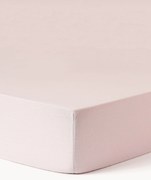 Topper hoeslaken Airy, gewassen linnen