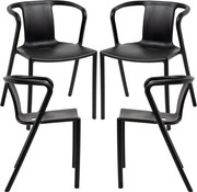 Set van 4 Indi-stoelen