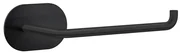 Smedbo Beslagsboden Toiletrolhouder - zelfklevend - RVS Mat Zwart BB1029