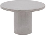 Goossens Salontafel Stone rond, beton grijs, urban industrieel, 50 x 31 x 50 cm