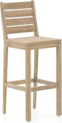 Barkruk tuin | ROUGH-S | Hout | Old Teak | Tuinstoel | Kees Smit Tuinmeubelen