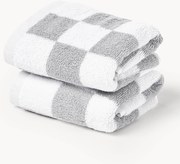 Westwing Crosby Studios, katoenen handdoek Damier, in verschillende formaten