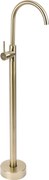 Vloeren wastafelkraan Rea Lungo Brush Gold