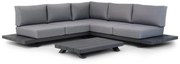 Loungeset 5 personen Aluminium Grijs Santika Furniture Santika Attico