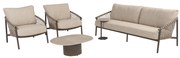 Allora stoel bank loungeset 5 delige terre 4 Seasons Outdoor