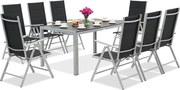 Aluminium tuinset polywood Verona voor 8 personen Garden Point