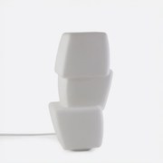 Tafellamp in opalineglas, ETERA