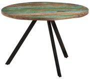 vidaXL Eettafel 110x75 cm massief gerecycled hout