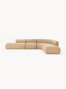 XL modulaire hoekbank Sofia van bouclé