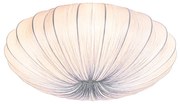 Stoffen Japandi plafondlamp grijs 60cm 5-lichts - Plu Design E27 rond Binnenverlichting Lamp