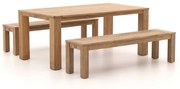 Picknickset ROUGH  | 6 personen | Tuinset teakhout | 3-delig | Kees Smit Tuinmeubelen
