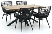 Intenso Asti/Montorio 160cm dining tuinset 5-delig