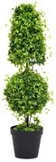 vidaXL Kunstplant met pot buxus 100 cm groen