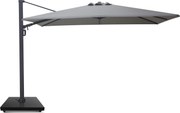 Zweefparasol  2.6x3.5m Concrete (excl. voet) Grijs-antraciet Camello Luna