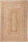 Rechthoekig Tapijt Van Natuurlijk Jute Tempo 160 X 240 Cm - Sklum
