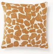 Kussenhoes Nenda van bouclé en chenille