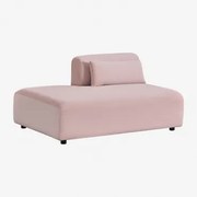 Linker Divanmodule Voor Modulaire Bank Fogler Corduroy Roze Wijn - Sklum