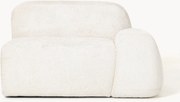 Hoekmodule Wolke van teddy-bouclé