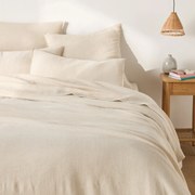 Dekbedovertrek in katoen/gewassen linnen, Marnie