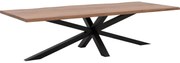 Goossens Eettafel Blade, Boomstamblad 300 x 100 cm 5 cm dik