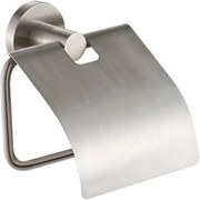 Plieger Vigo toiletrolhouder met klep geborsteld chroom