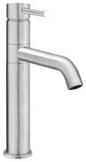 Crosswater Design eengreeps keukenkraan met draaibare uitloop geborsteld RVS DE716DS