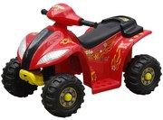 vidaXL Kinder Quad elektrisch 6 volt rood