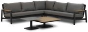 Hoek loungeset 5 personen Aluminium/Rope Grijs  Coco Ralph