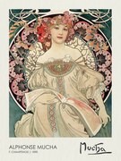 Kunstreproductie F. Champenois (1898), Alfons Mucha