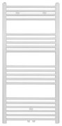 Belrad Handdoekradiator - middenaansluiting - 1200X400mm - 458Watt - Wit BW1200400