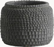 Handbeschilderde plantenpot Aoba van beton