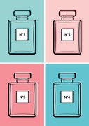 Ilustratie Pastel perfumes, Martina Pavlova