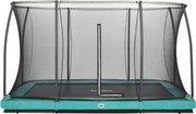Salta trampoline Comfort Edition Ground - 366 x 244 cm - Rechthoekig - Groen