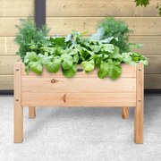 Esschert Design Plantenbak voor kinderen 65 L naturel