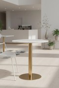Tafel Firro Rond 70cm Goud