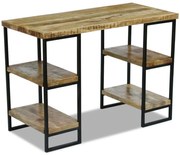 vidaXL Bureau 110x50x76 cm mangohout