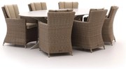 + 10% kassakorting | Diningset Intenso | 6 personen | Tuinset sintered stone | 7-delig | Kees Smit Tuinmeubelen