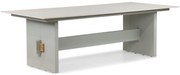 Dining Tuintafel rechthoekig 240 x 107 cm Zand/Beige Casbranka